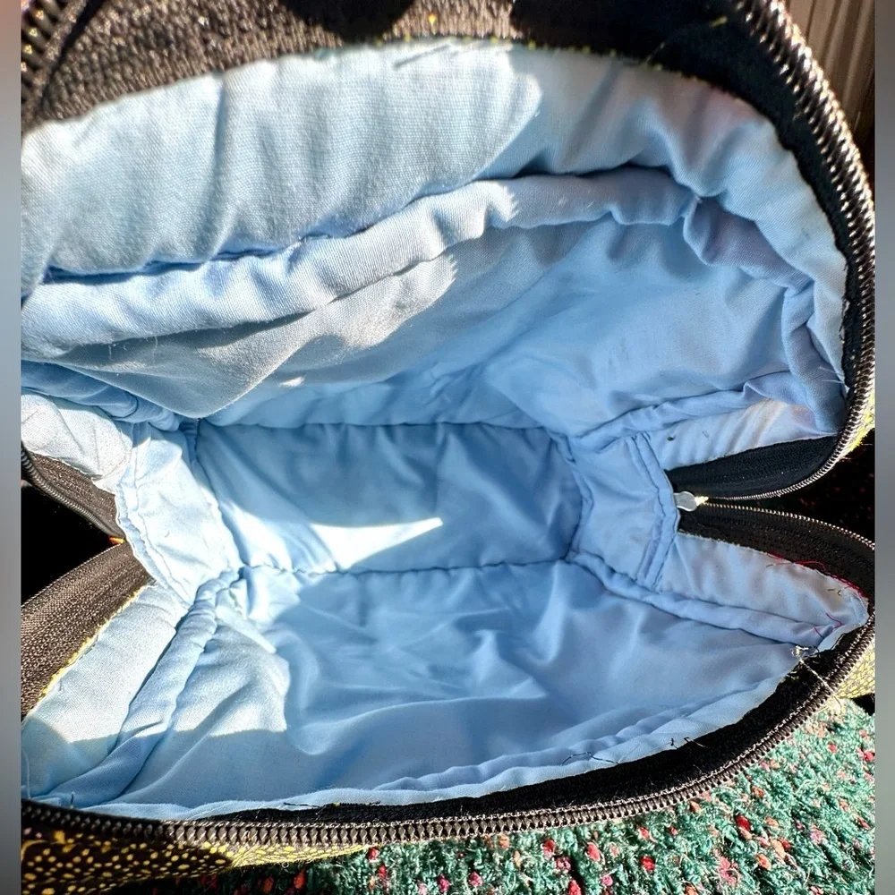 RARE NWOT Botswana Made Extra Large Cosmetics Bag